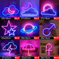 Zelixo LED Neon Sign Light — Custom Room Decor for Bedroom, Bar & Party