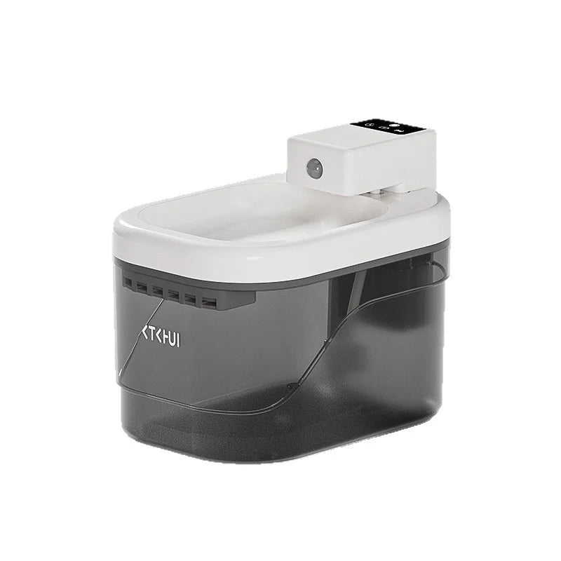 Zelixo Cat Water Fountain — Auto Filter Transparent Recirculating Dispenser
