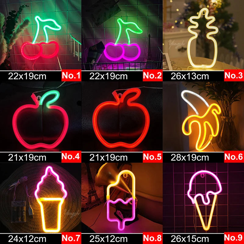 Zelixo LED Neon Sign Light — Custom Room Decor for Bedroom, Bar & Party