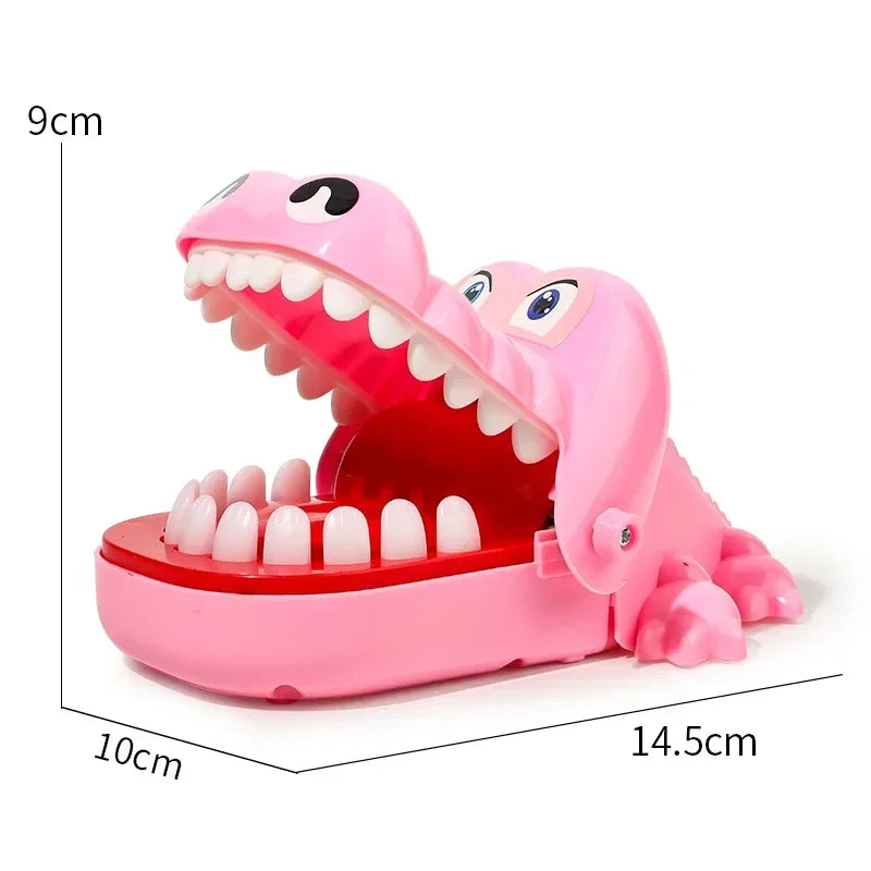 Zelixo Crocodile Biting Finger Game — Funny Alligator Dentist Party Toy for Kids