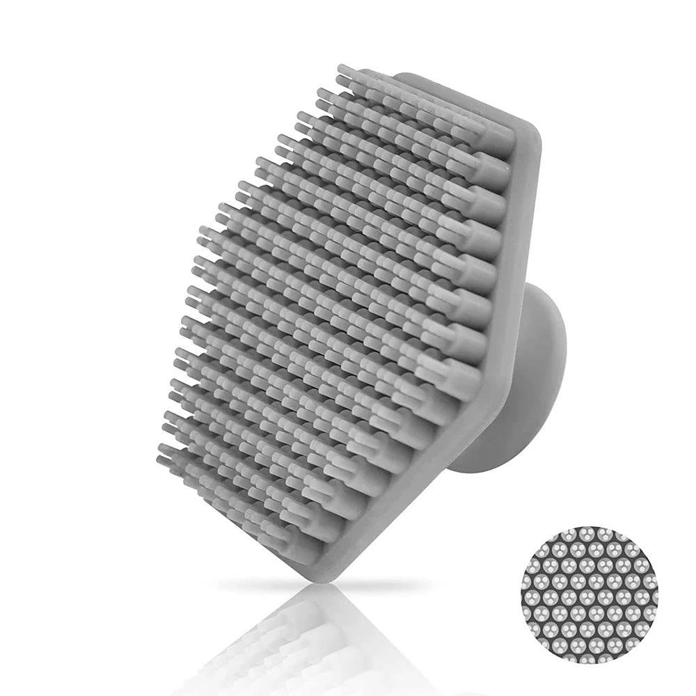 Zelixo Silicone Facial Cleansing Brush — Deep Pore Clean & Shave Scrubber