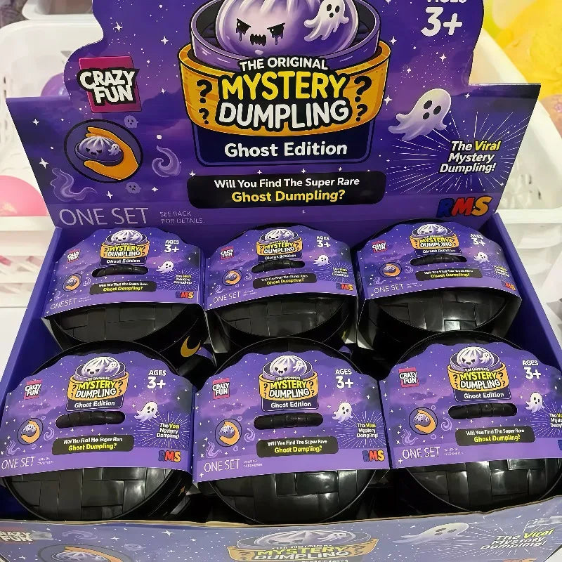 Zelixo Squishy Ghost Pinch Toy — Mini Stress Relief Desk Fidget & Halloween Gift