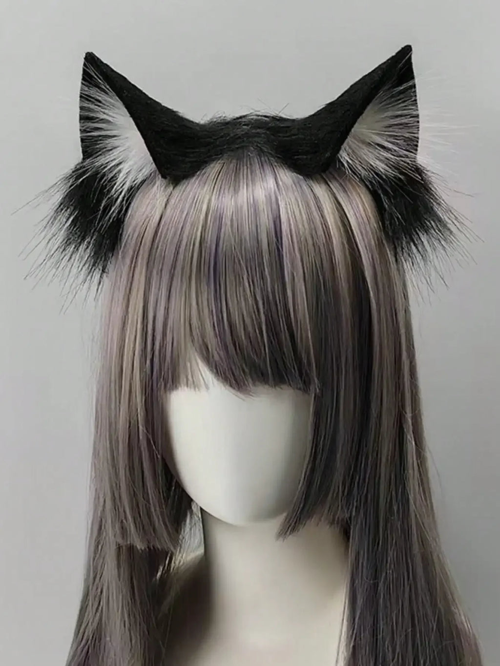 Zelixo Pink Cat Ear Headband — Cute Kawaii Plush Hair Accessory & Costume Prop