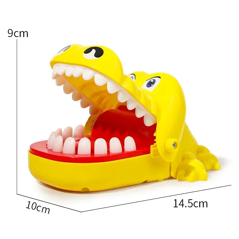 Zelixo Crocodile Biting Finger Game — Funny Alligator Dentist Party Toy for Kids