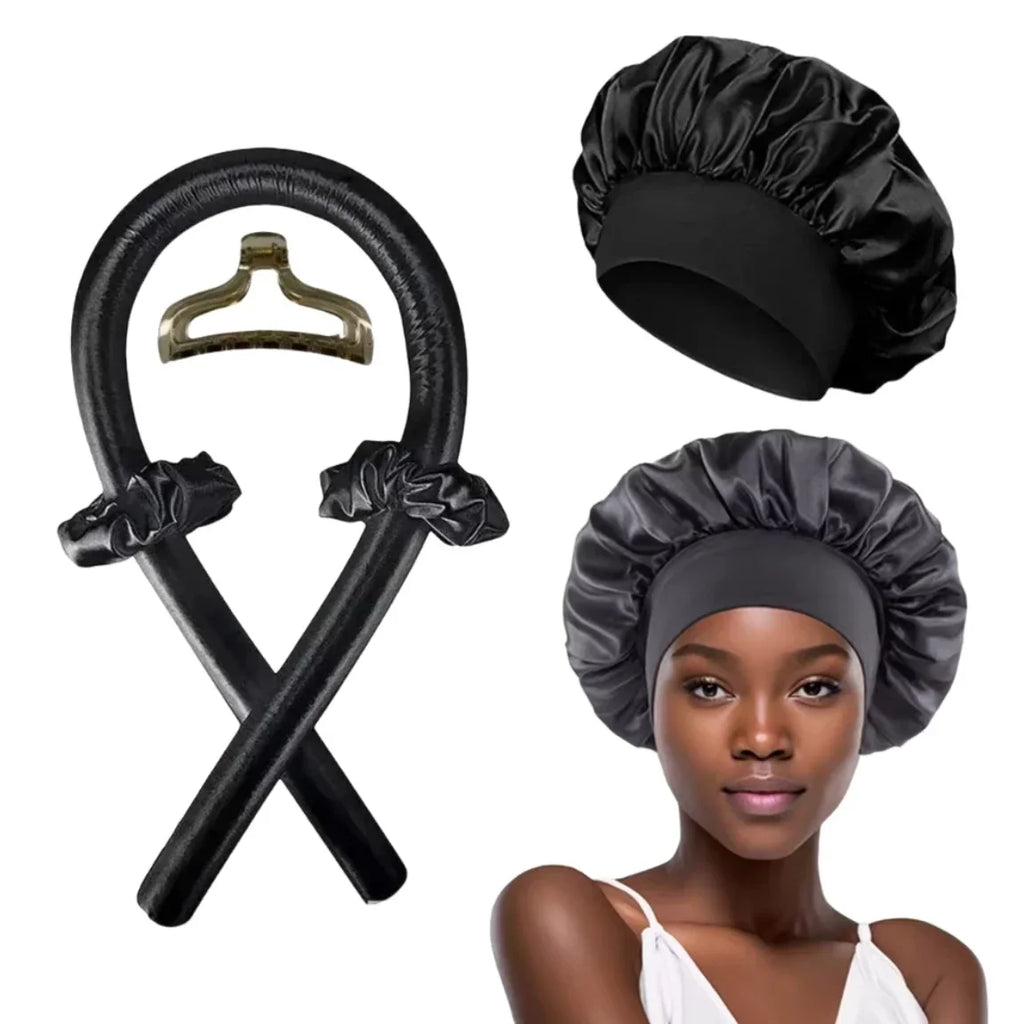 Zelixo Heatless Curling Rod Headband — No-Heat Overnight Hair Curler