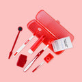 8Pcs Orthodontic Dental Care Brush Kit Teeth Cleaning Braces Toothbrush with Interdental Brush Floss Thread Ortho Wax Travel Kit