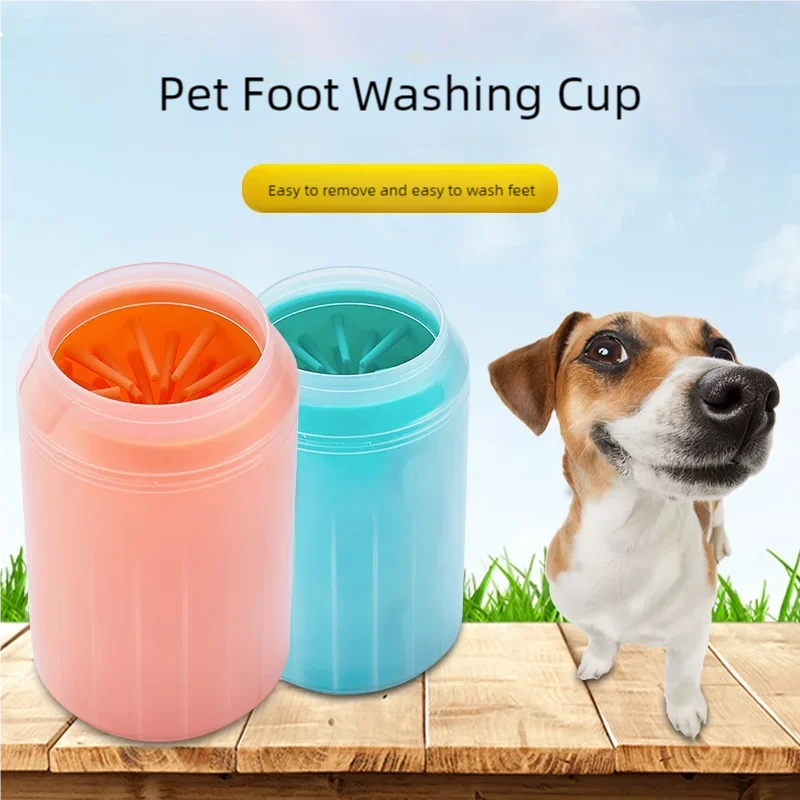 Zelixo Dog Paw Cleaner Cup — Portable Silicone Paw Wash for Muddy Dogs