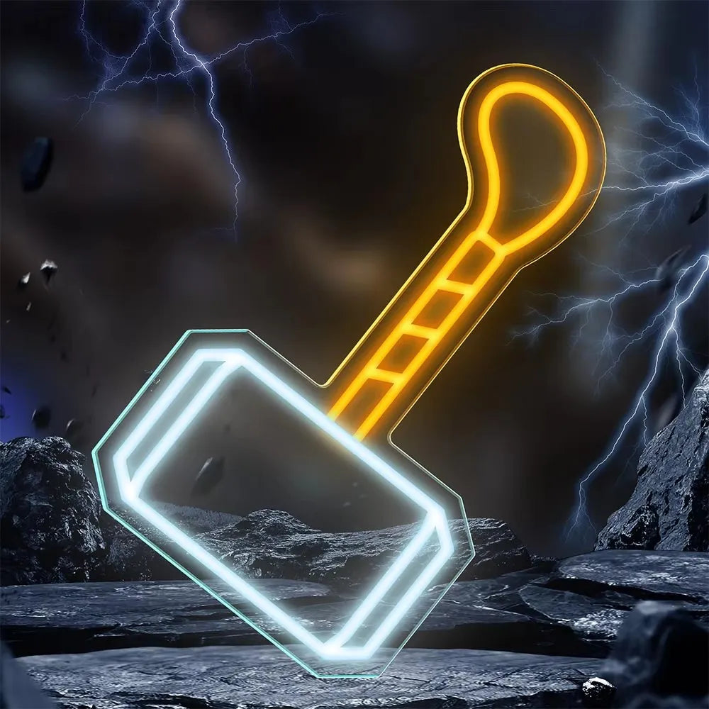 Zelixo LED Neon Sign Wall Decor — Bedroom Night Light for Kids & Teens