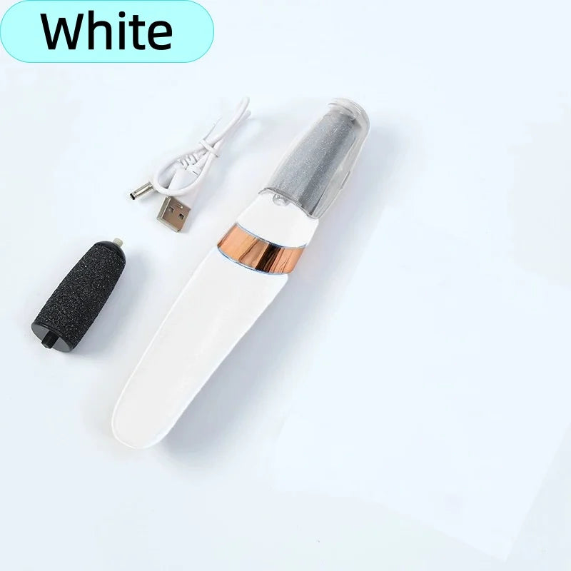 Zelixo Portable Electric Foot Grinder — USB Rechargeable Adjustable Speed Pedicure