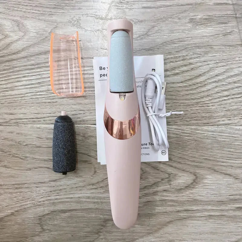 Zelixo Electric Callus Remover — Rechargeable Foot Scrubber for Dry Skin