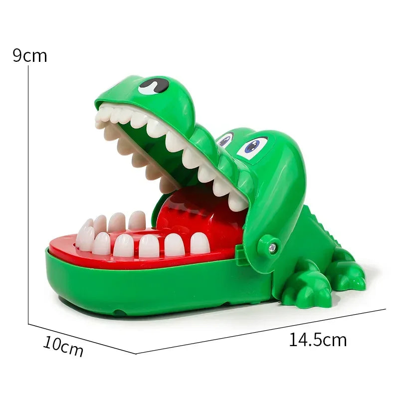 Zelixo Crocodile Biting Finger Game — Funny Alligator Dentist Party Toy for Kids