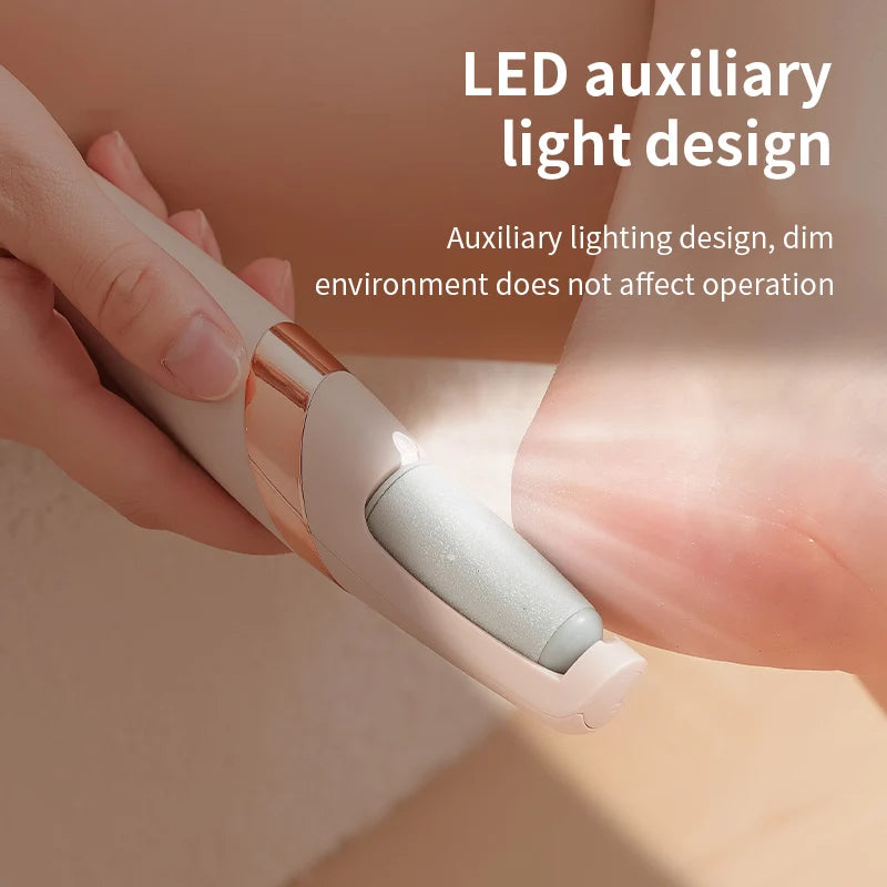 Zelixo Portable Electric Foot Grinder — USB Rechargeable Adjustable Speed Pedicure