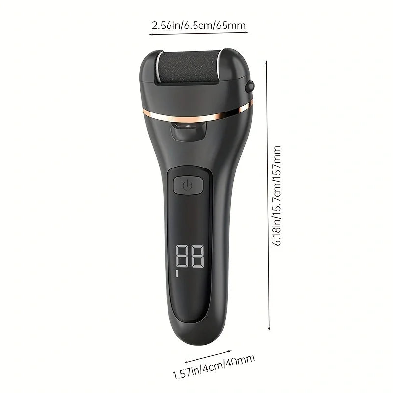 Zelixo Electric Foot Grinder — USB Rechargeable Callus Remover Pedicure Tool
