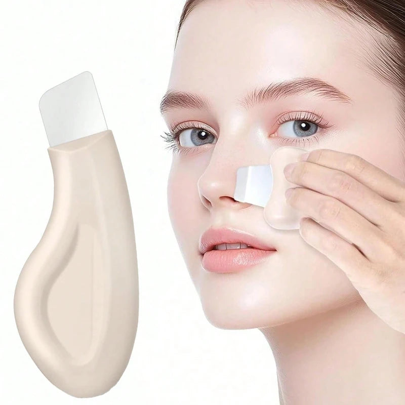 Zelixo Silicone Nose Blackhead Remover — Gentle Facial Pore Cleanser Scraper