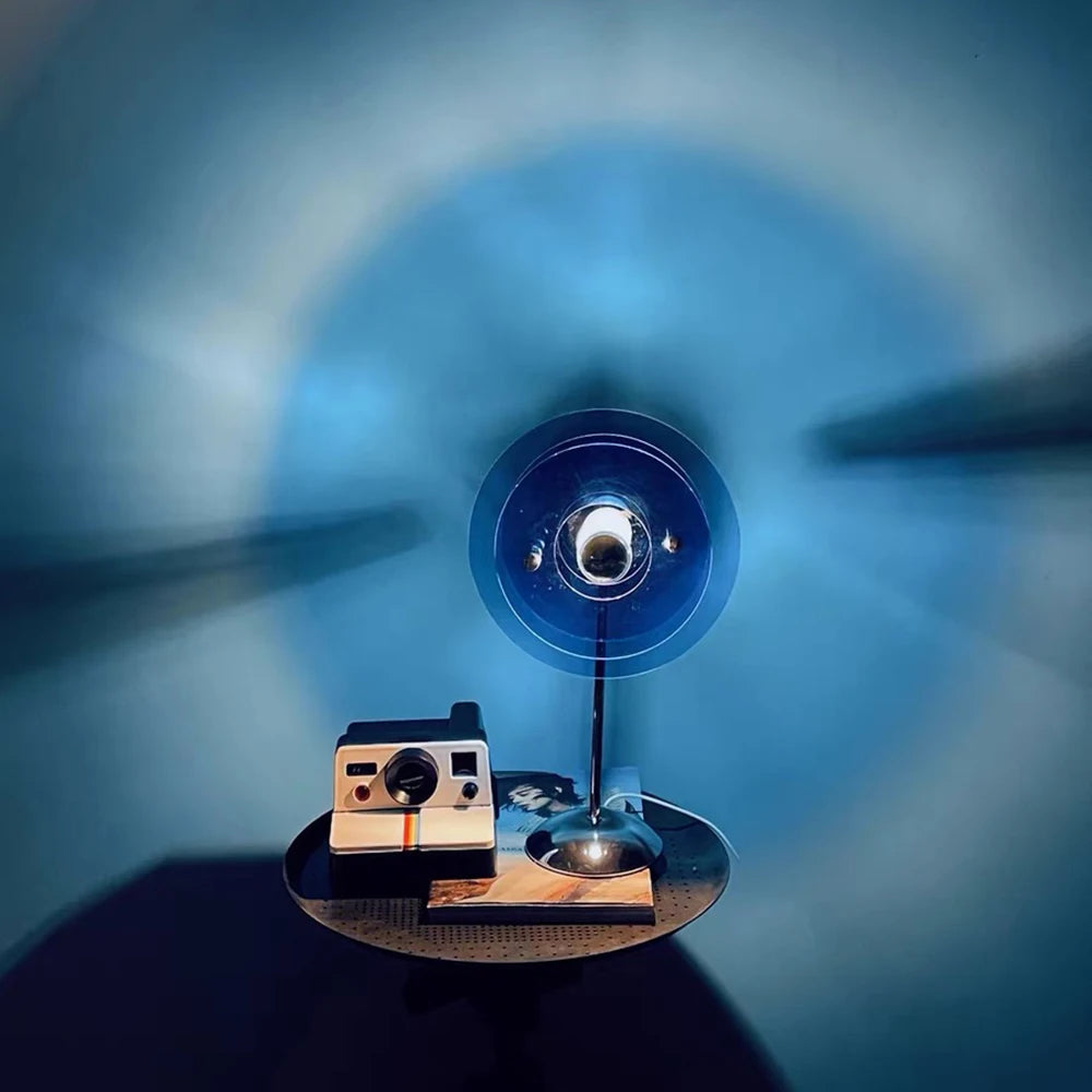 Zelixo Sunset Rainbow Table Lamp — USB LED Projection Night Light for Room Decor