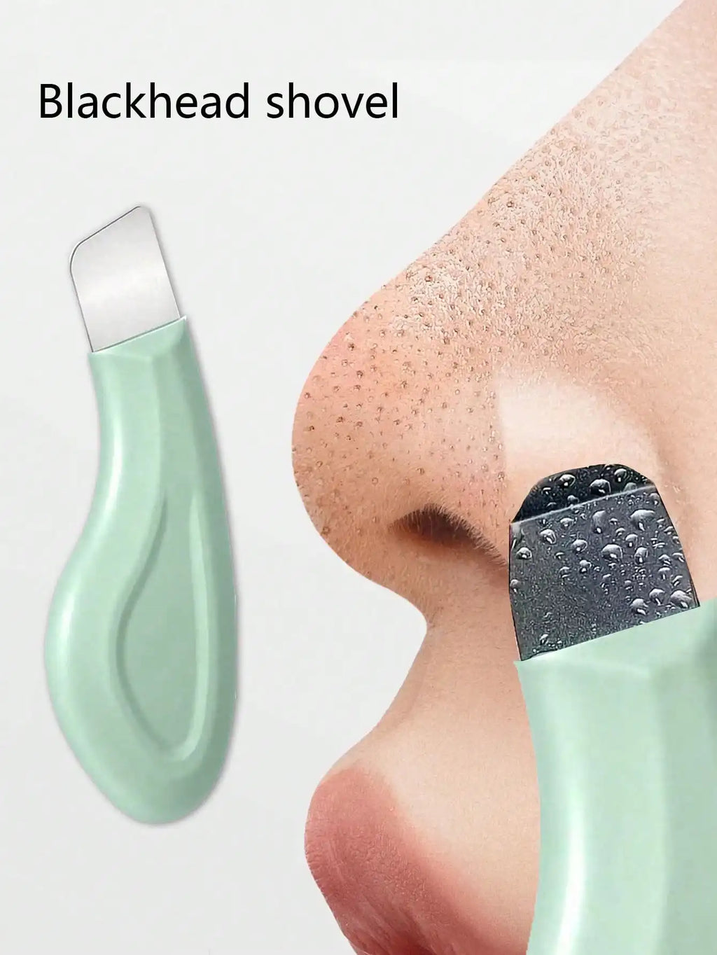 Zelixo Silicone Nose Blackhead Remover — Gentle Facial Pore Cleanser Scraper