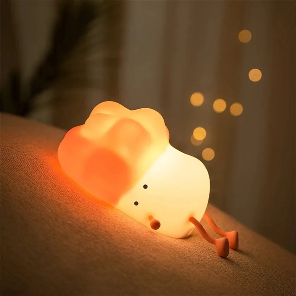 Zelixo Cabbage LED Night Light — Cute Vegetable Bedside Sleeping Lamp