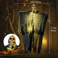 Zelixo Glowing Skull Hanging Ghost — Outdoor Halloween Garden & Party Decoration