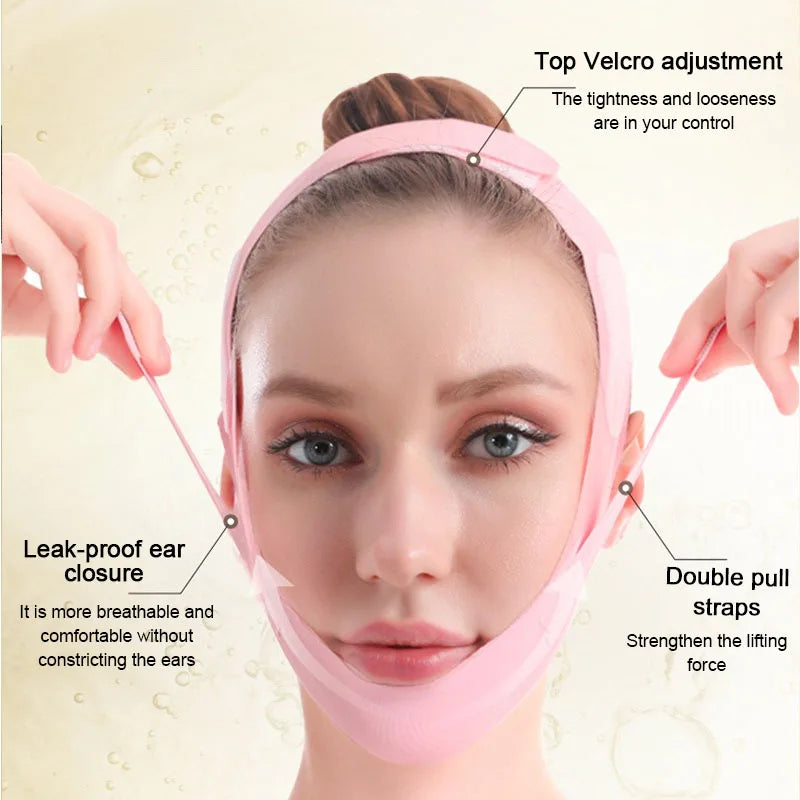 Zelixo V-Line Face Slimming Bandage — Chin Lift & Jaw Contour Belt