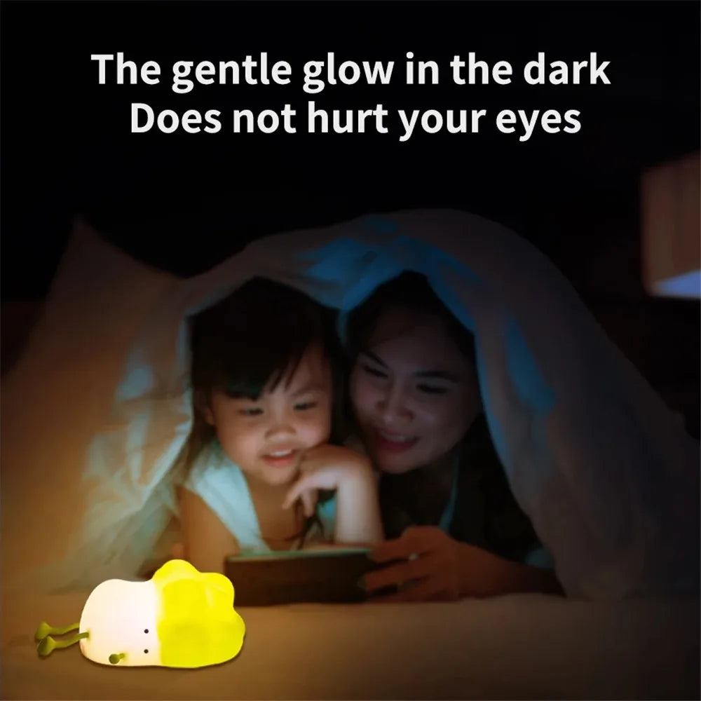 Zelixo Cabbage LED Night Light — Cute Vegetable Bedside Sleeping Lamp