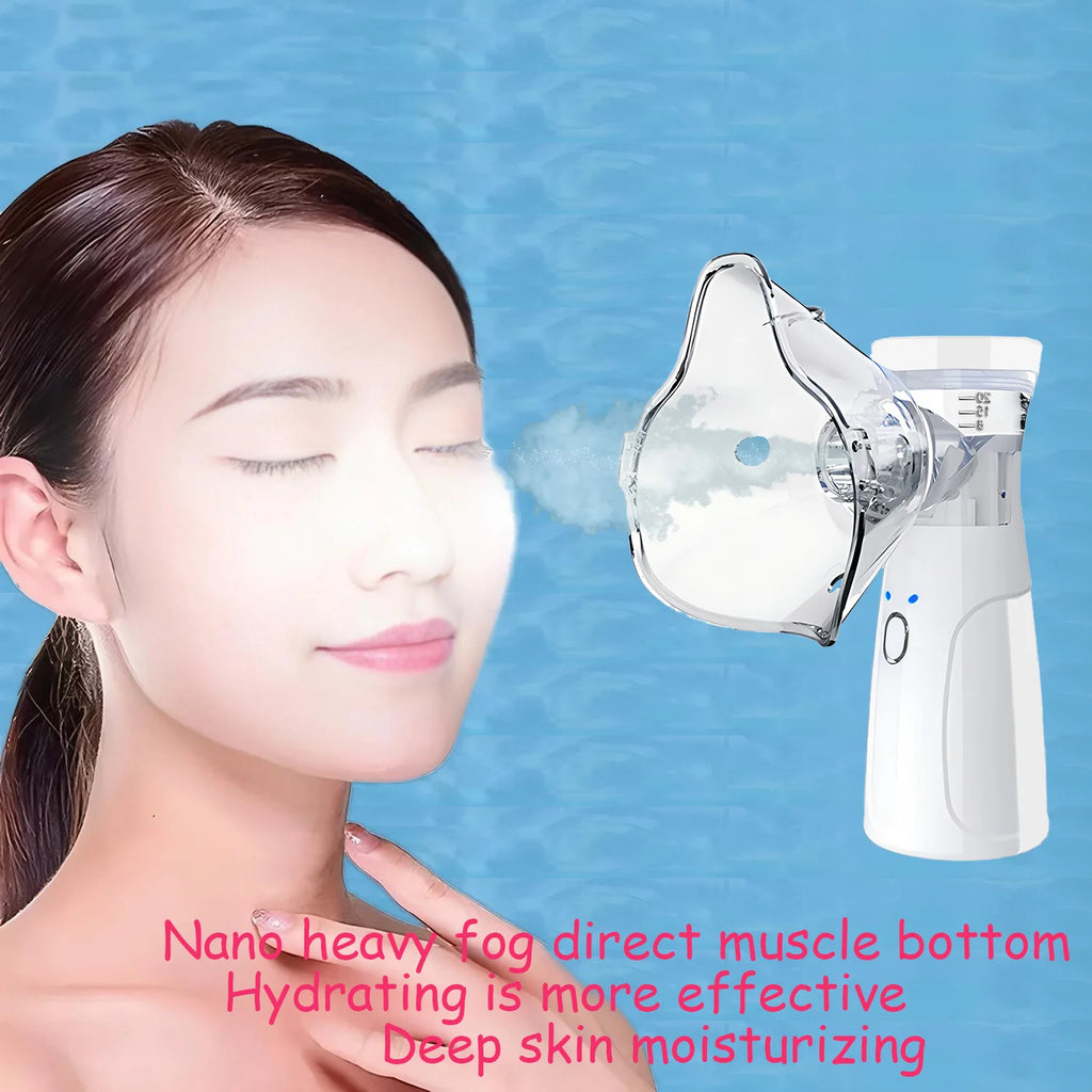 Zelixo Mini Facial Steamer — Nano Mist Sprayer USB Hydrating Skin Care