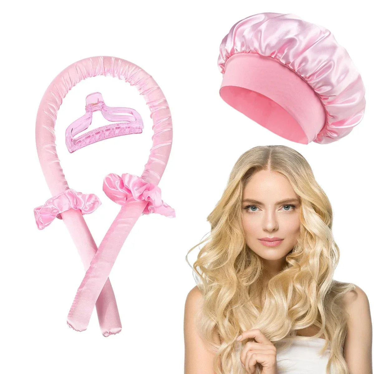 Zelixo Heatless Curling Rod Headband — No-Heat Overnight Hair Curler