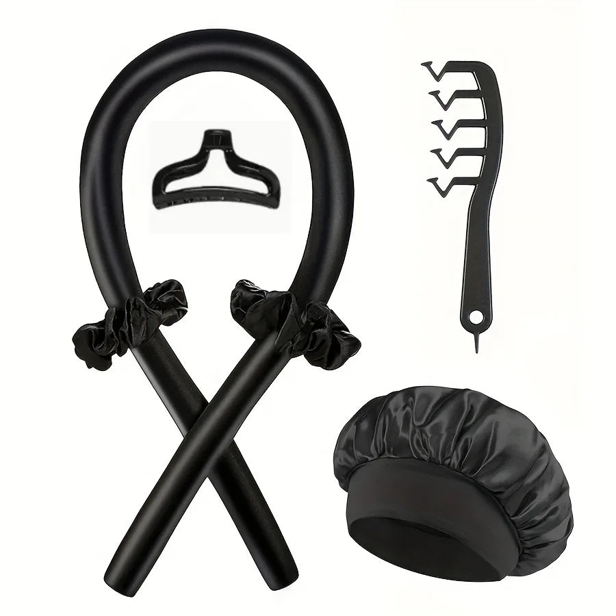 Zelixo Heatless Curling Rod Headband — No-Heat Overnight Hair Curler