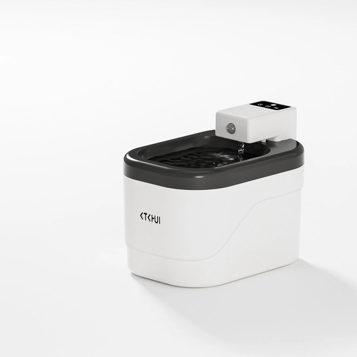 Zelixo Cat Water Fountain — Auto Filter Transparent Recirculating Dispenser