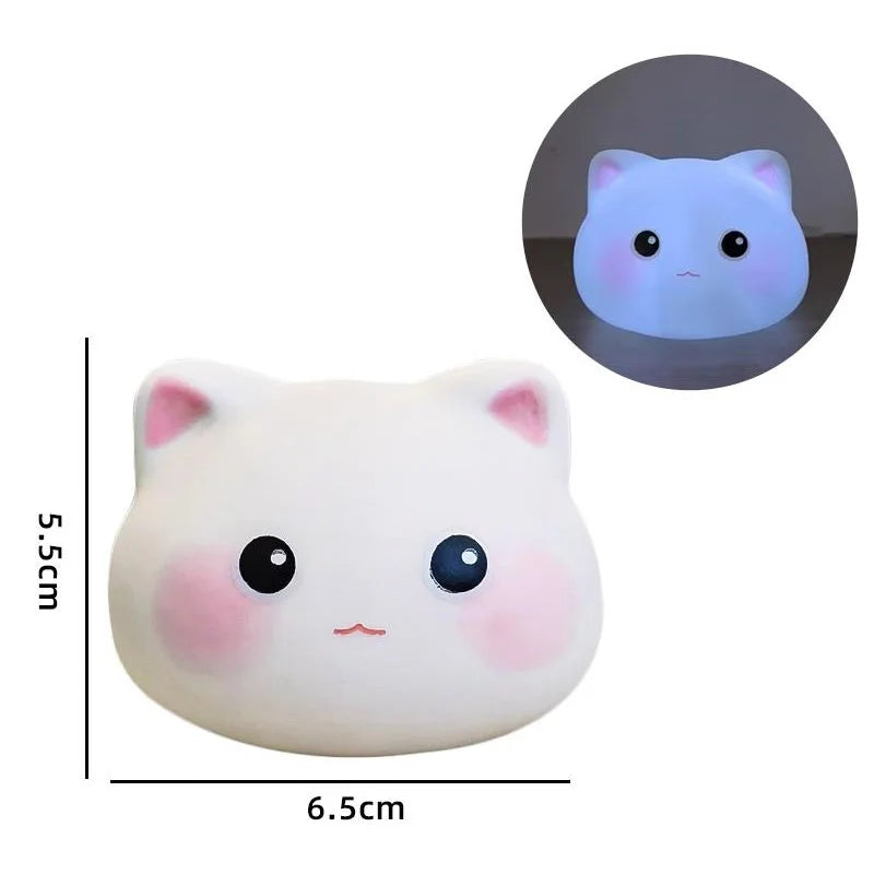 Zelixo Panda & Rabbit LED Night Light — Battery Powered Kids Bedroom Lamp