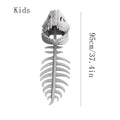 Zelixo Dinosaur Skeleton Hat — Funny Soft Cosplay Costume Prop for Kids & Adults