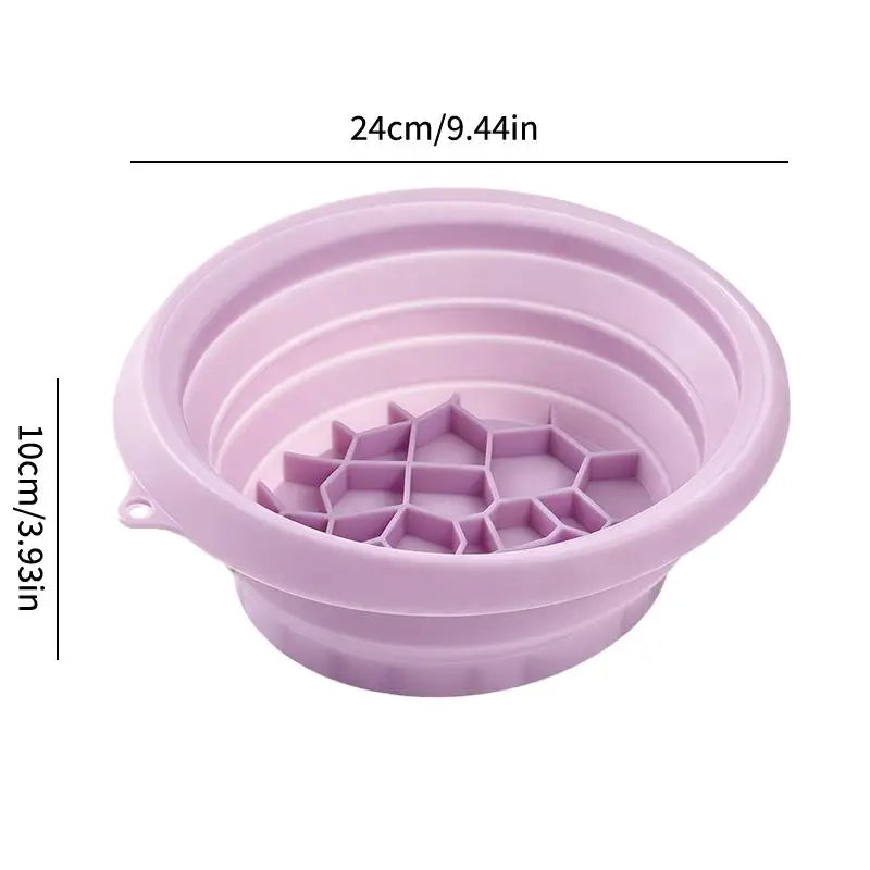 Zelixo Silicone Ice Face Bowl — Built-In Ice Tray Facial Plunge for Pores