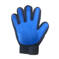 Zelixo 2-in-1 Pet Grooming Glove — Silicone Deshedding & Massage Glove for Dogs & Cats
