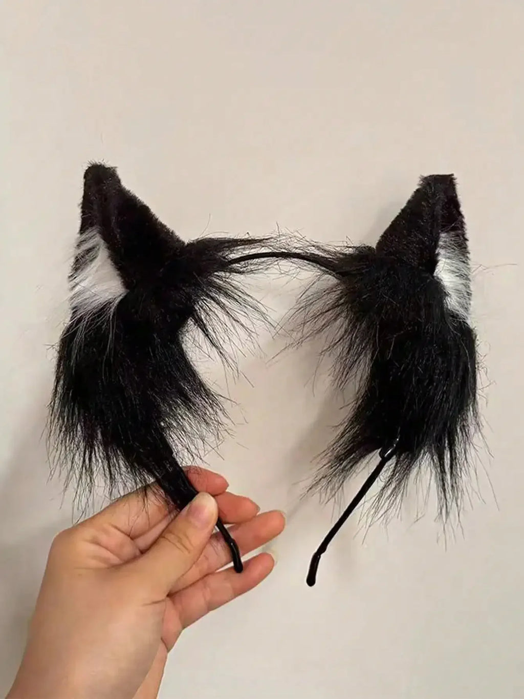 Zelixo Pink Cat Ear Headband — Cute Kawaii Plush Hair Accessory & Costume Prop