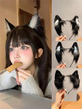 Zelixo Pink Cat Ear Headband — Cute Kawaii Plush Hair Accessory & Costume Prop