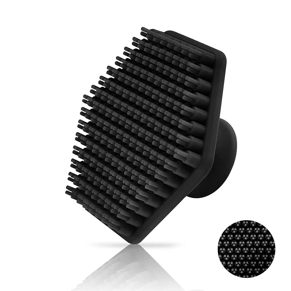 Zelixo Silicone Facial Cleansing Brush — Deep Pore Clean & Shave Scrubber