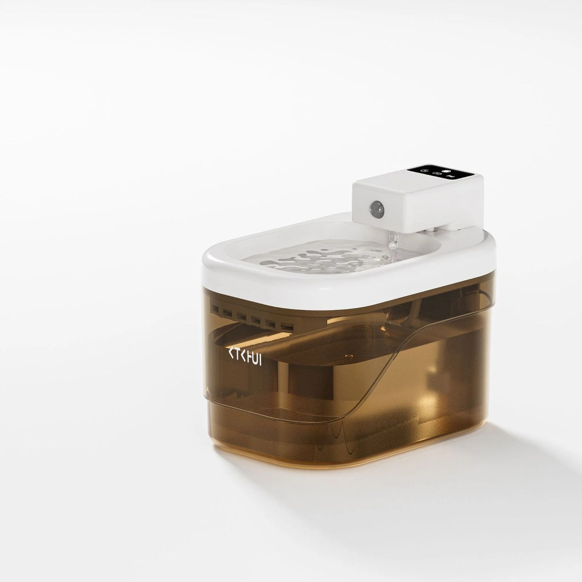 Zelixo Cat Water Fountain — Auto Filter Transparent Recirculating Dispenser