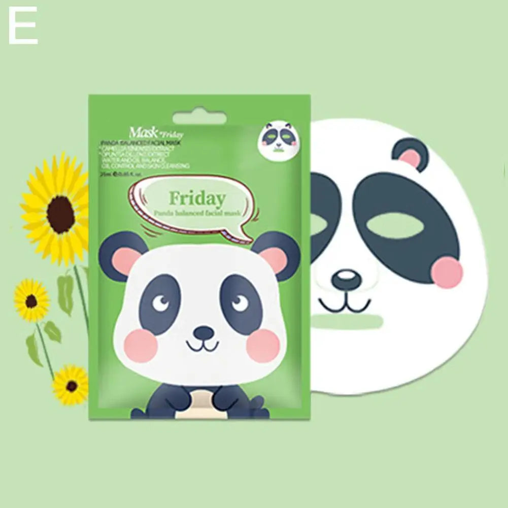 Zelixo Cartoon Animal Hydrating Face Sheet Mask — Cute Dog Panda Pig Moisturizing Mask