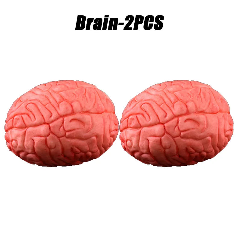 Zelixo Fake Body Parts Prop Set — Scary Halloween Party & Prank Decoration