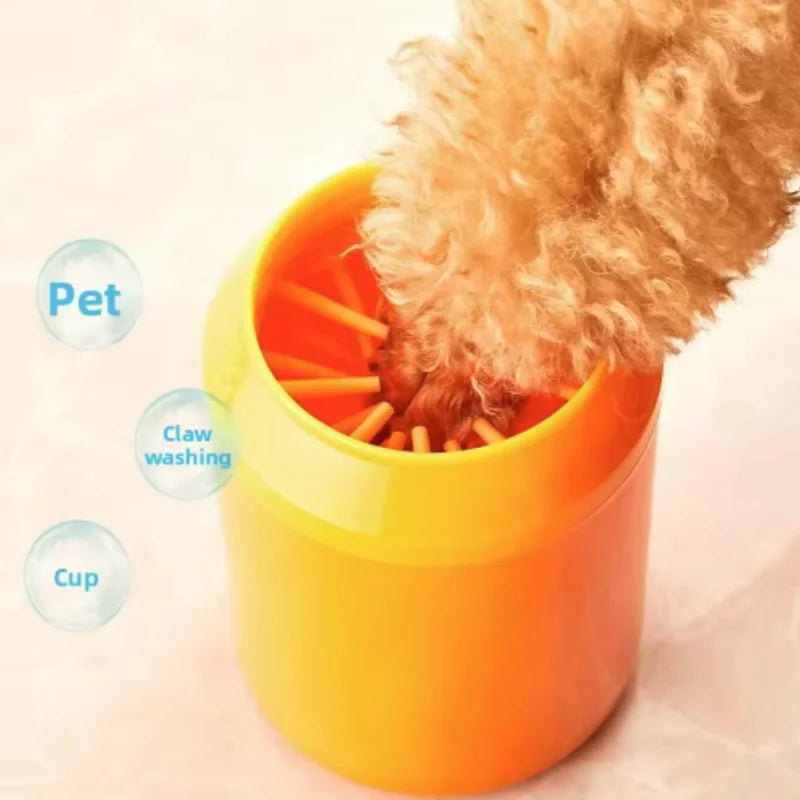 Zelixo Dog Paw Cleaner Cup — Portable Silicone Paw Wash for Muddy Dogs