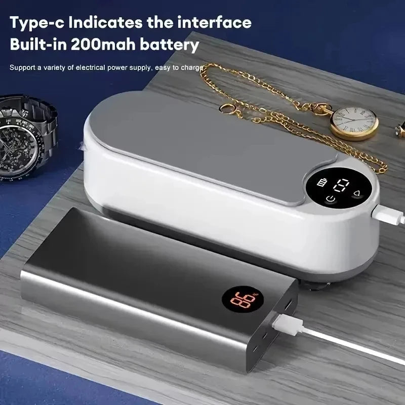 High-Frequency Glasses Cleaner - 1pc Wireless Multi-Purpose Cleaning Machine for Eyewear & Accessories - Zelixo.shop