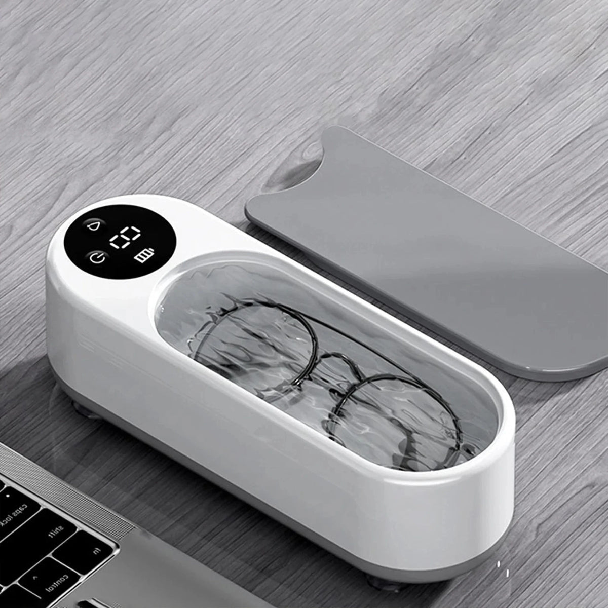 High-Frequency Glasses Cleaner - 1pc Wireless Multi-Purpose Cleaning Machine for Eyewear & Accessories - Zelixo.shop