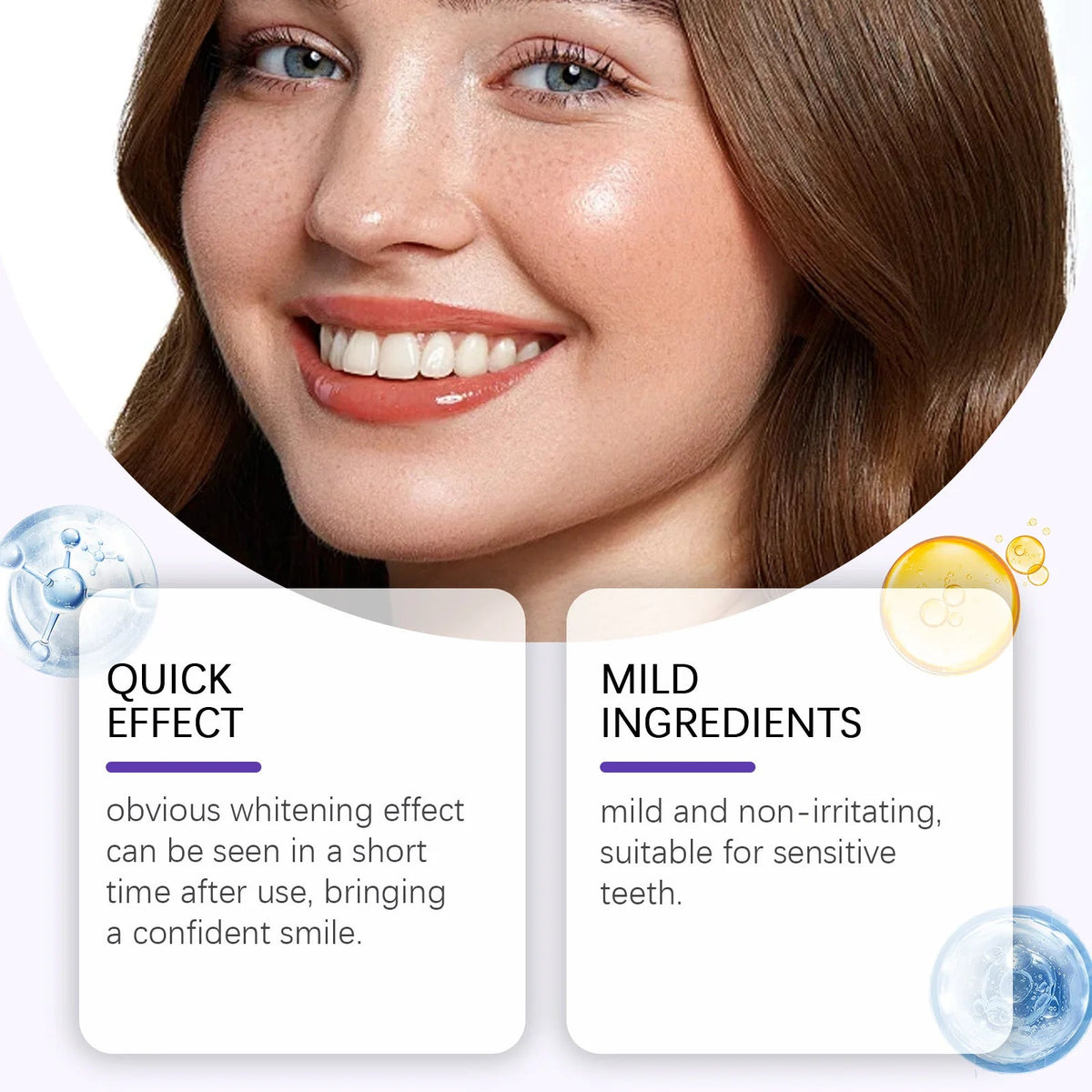 Purple Teeth Whitening Strips Brighten Tooth Remove Plaque Stain Cleaning Oral Hygiene Reduce Sensitivity Bleaching Dental Tools - Zelixo.shop