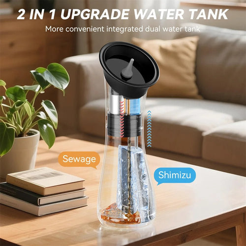 Upgraded Ear Wax Removal with Waste Water Tank Safety Ear Cleaner with Water Temperature Sensor Effective Ear Irrigation Kit - Zelixo.shop
