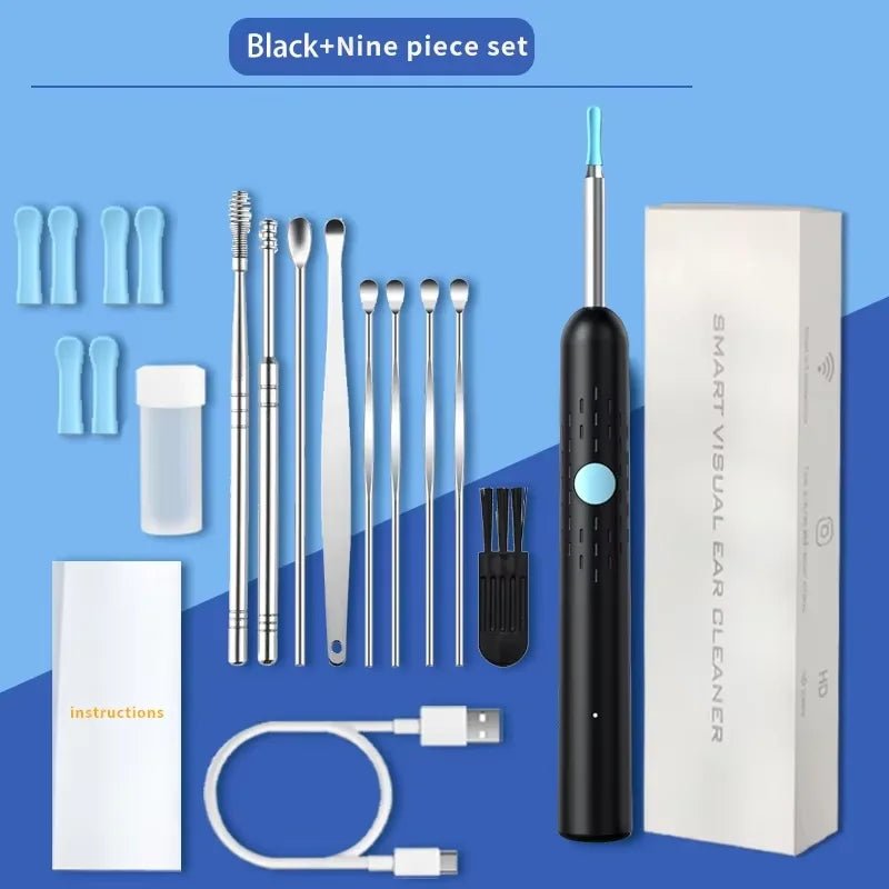 Zelixoshop Smart Visual Ear Cleaner | 1080P HD Wireless Otoscope & Wax Removal Tool - Zelixo.shop