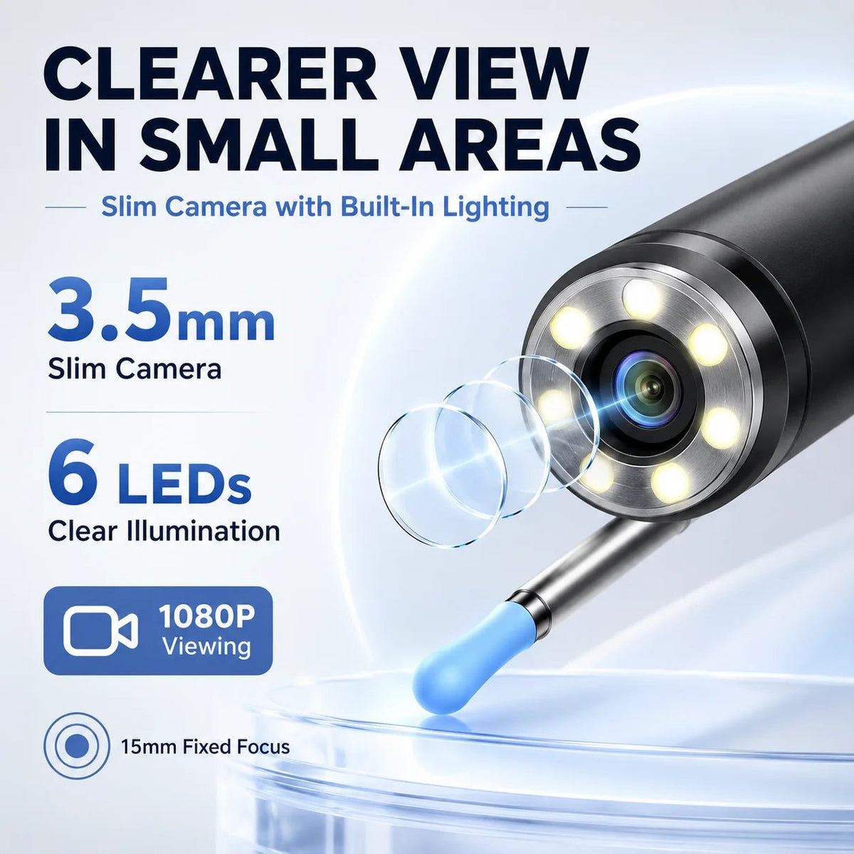 Zelixoshop Smart Visual Ear Cleaner | 1080P HD Wireless Otoscope & Wax Removal Tool - Zelixo.shop